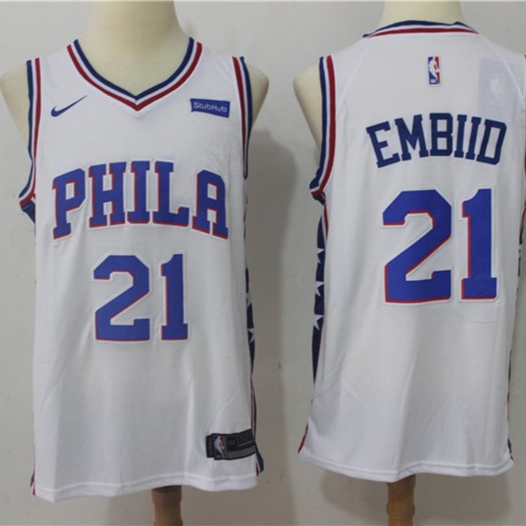 76ers embiid jersey